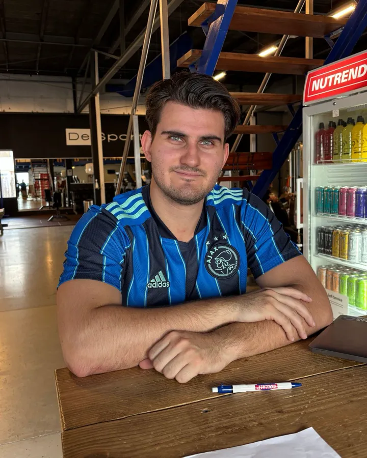 Bart Drijfhout traint bij De Sportschool in Emmen