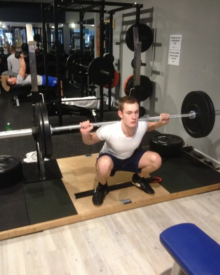 Dennis Wekema traint bij De Sportschool in Emmen