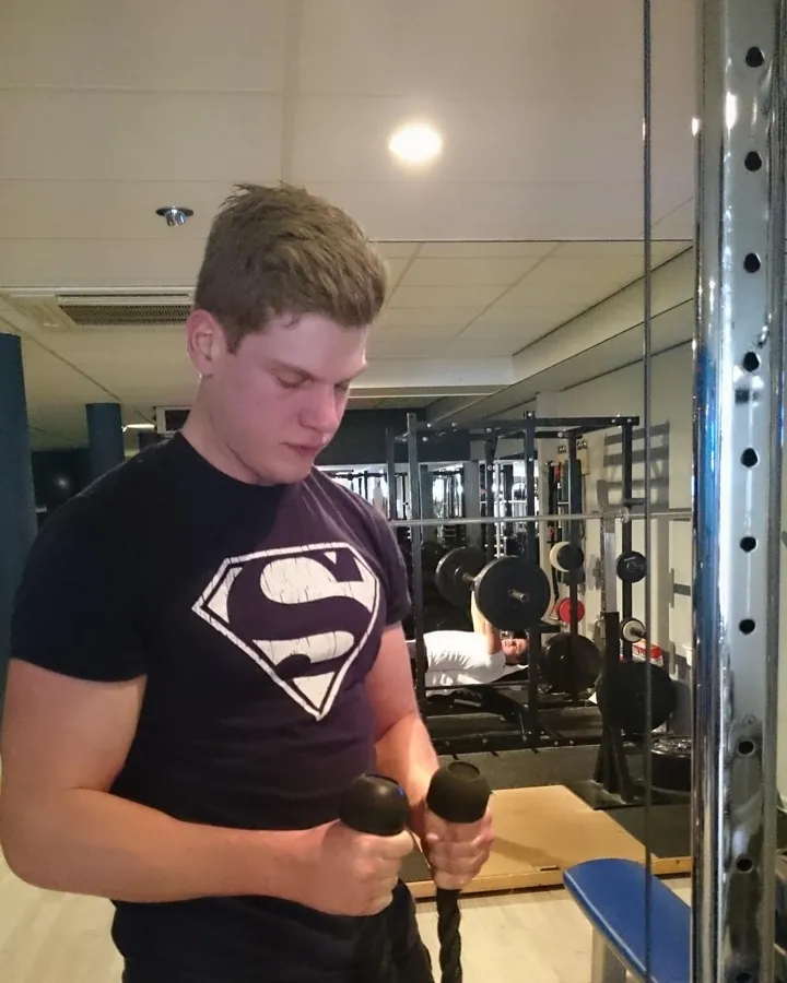 Pascal Richart traint bij De Sportschool in Emmen